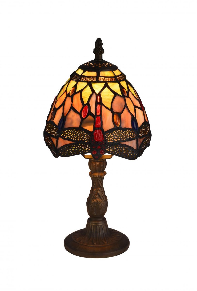 Zoombild von Trollslända Harmoni 32cm Mehrfarbig Von Norrsken Design - Trollslåunda ist eine klassische Tiffany-Lampe mit einem wunderschönen Design mit Trollen in verschiedenen Farben.