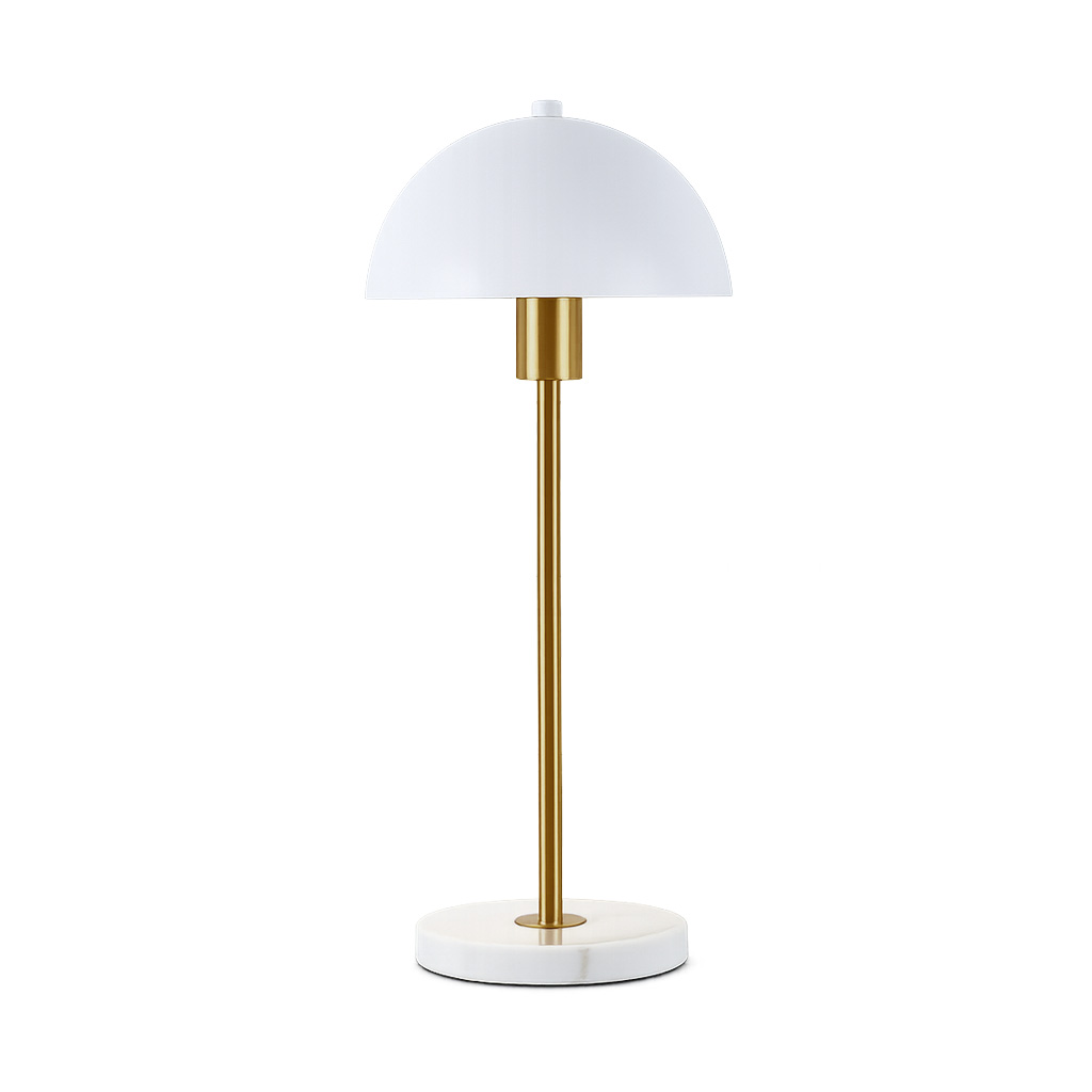Dito 47cm Weiß tischlampe Von Nordic Lighting - Die Leuchte spendet angenehmes Licht und ist ein stilvolles Detail auf jedem Schreibtisch oder Beistelltisch.