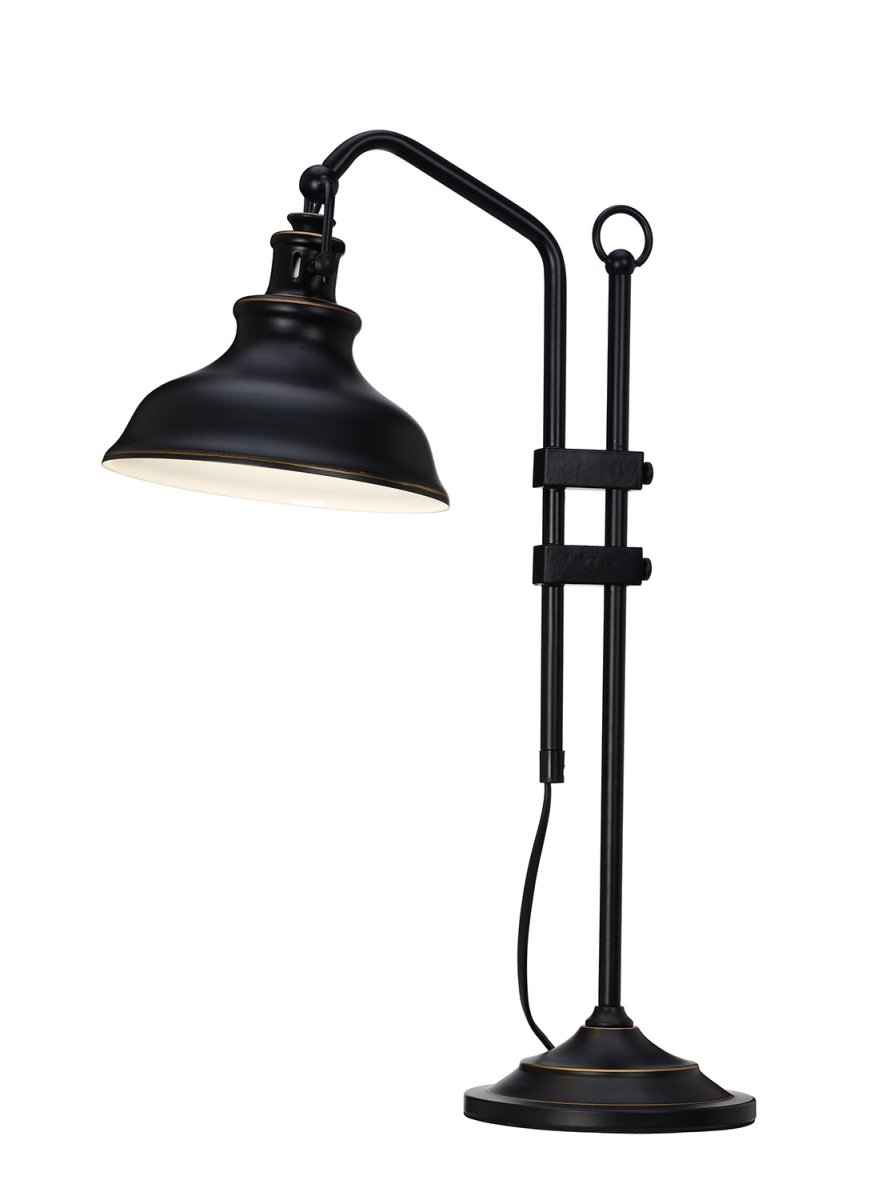 New Haven 50cm Schwarz tischlampe Von Cottex - Diese zeitlose Tischlampe ist eine elegante Ergänzung sowohl für rustikale als auch für moderne Inneneinrichtungen.