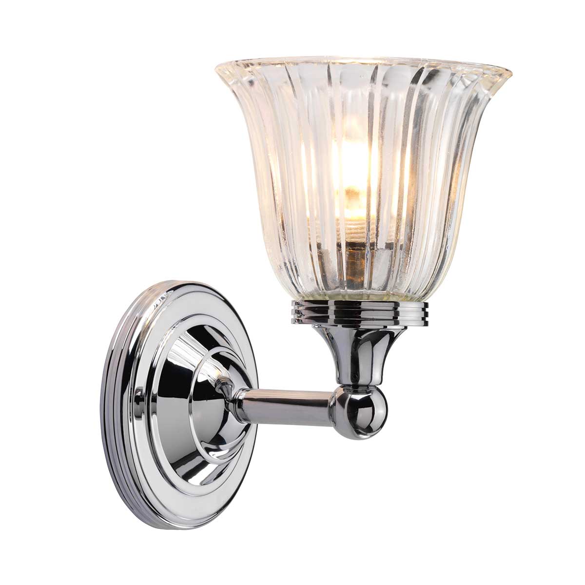 Austen Ø14 Chrom poliert badezimmerlampe Von Elstead Lighting - Die Wandleuchte Austen hat ein klassisches Design und ist aus den hochwertigsten Materialien gefertigt, was eine lange Haltbarkeit gew&auml;hrleistet.