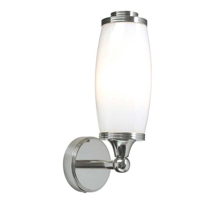 Eliot 28cm Poliertes Chrom badezimmerlampe Von Elstead Lighting - Platzieren Sie je eine Leuchte links und rechts vom Badezimmerspiegel, um eine optimale Ausleuchtung und ein stilvolles Gesamtbild zu erzielen.