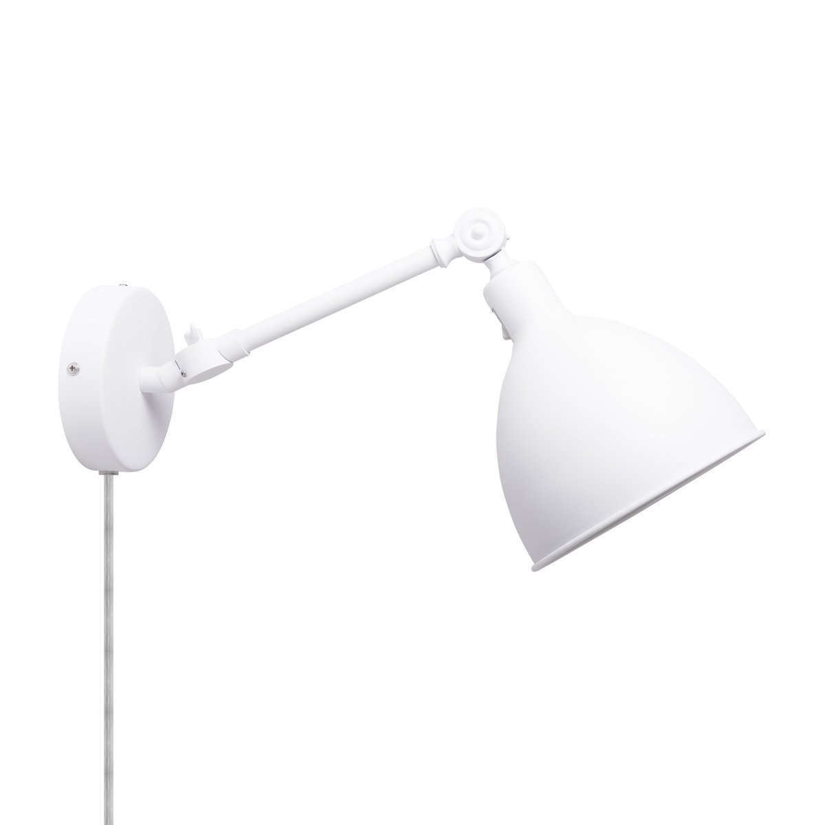 Bazar mini 50cm Sandweiß wandlampe Von By Rydéns - Die Lampe ist in den Farben Schwarz, Grau und Weiß erhältlich und benötigt ein Leuchtmittel mit E27-Fassung.
