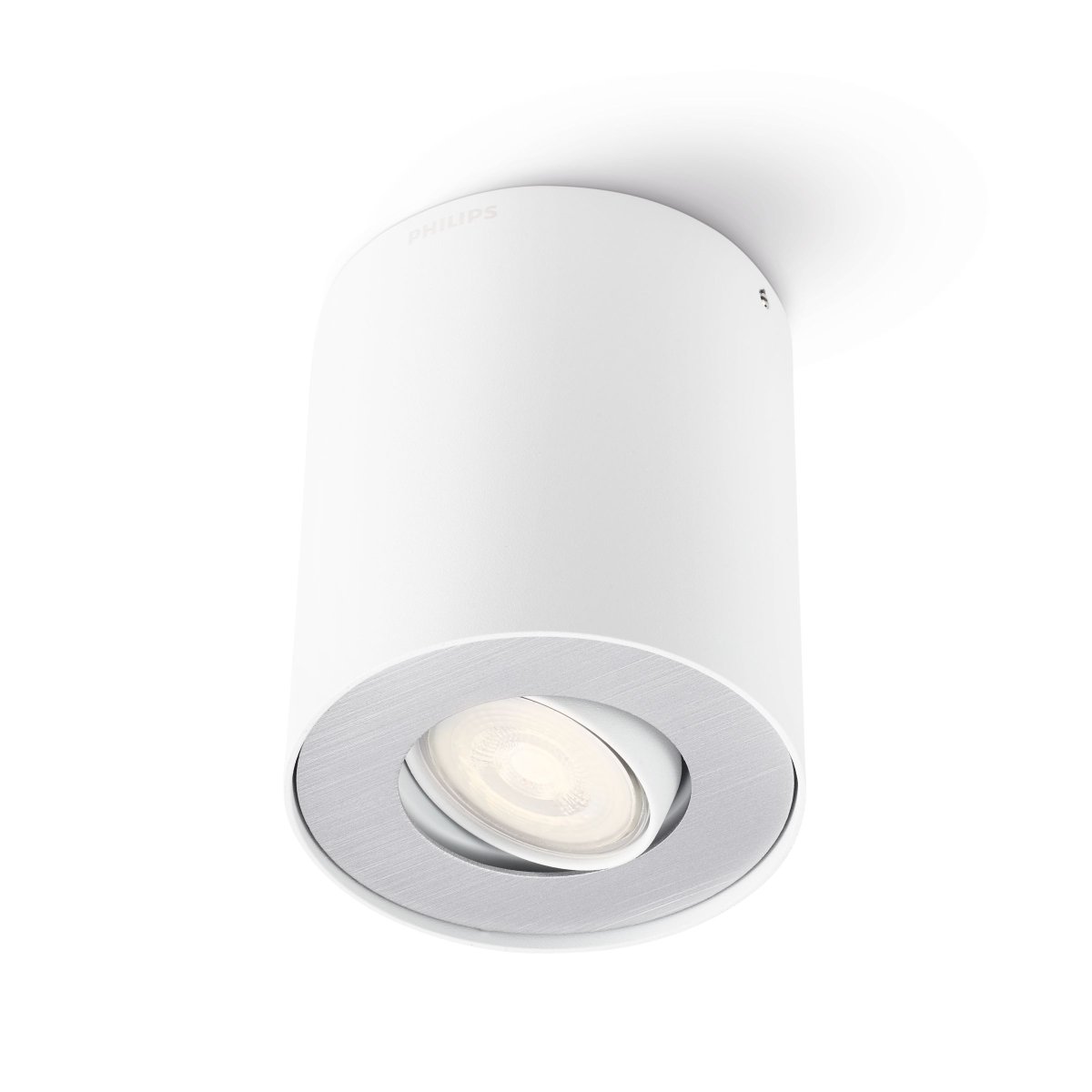 Pillar Weiß spotlight Von Philips - Dieser Philips Strahler ist praktisch für den Einsatz im Heimbereich.