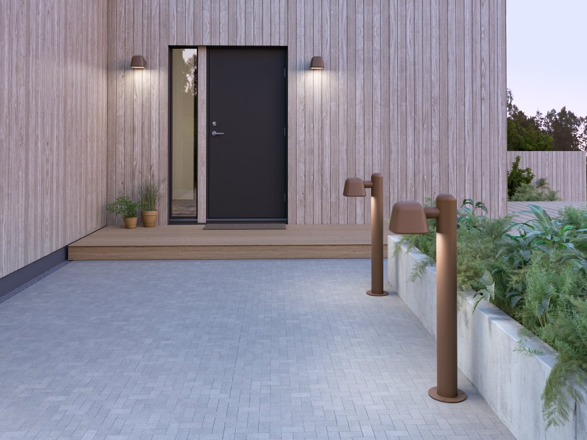 Boo 90cm Rost pollarleuchten Von Belid - Boo ist eine zeitlose Leuchte, die organische Formen mit schwedischer Handwerkskunst verbindet.