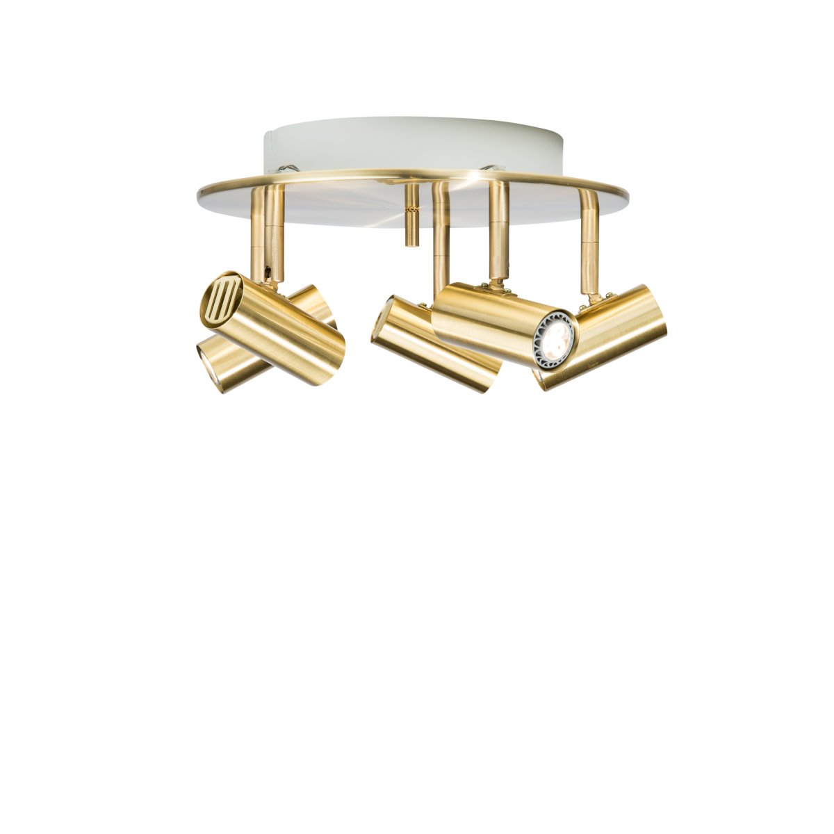 Cato 5 Poliertes Messing spotlight Von Belid - Cato ist ein Metallstrahler, der in verschiedenen Varianten und Farben erh&auml;ltlich ist.