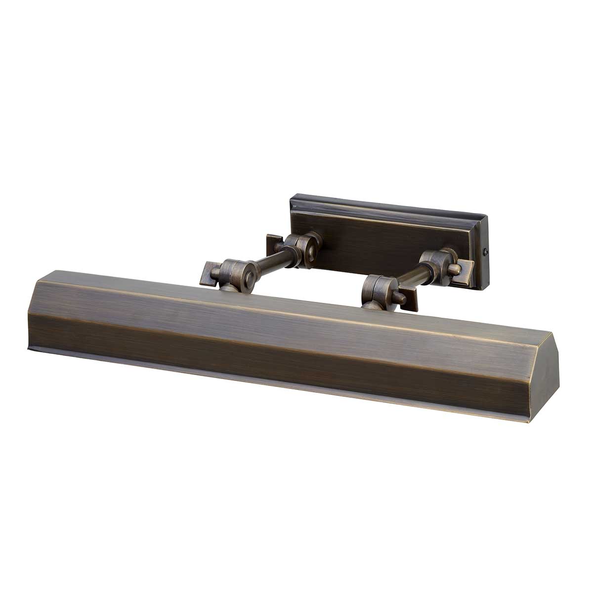 Chawtown 40cm Bronze Von Elstead Lighting - Ihre längliche Form sorgt für eine gleichmäßige Lichtverteilung und eignet sich perfekt zur Beleuchtung von Gemälden und Kunstwerken.