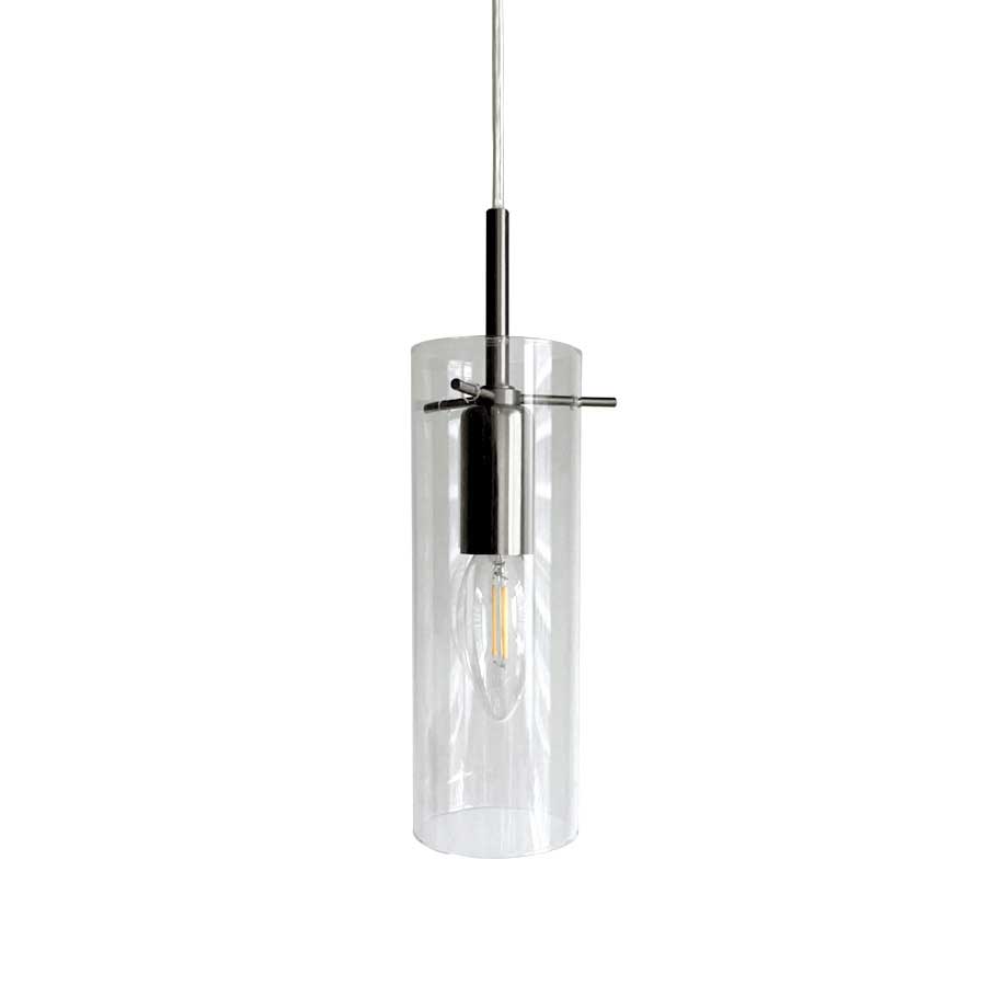 Cilinda Ø7 Chrome/transparent fensterlampe Von Nordic Lighting - Cilinda ist eine zeitlose Fensterlampe mit stilvollem Design.