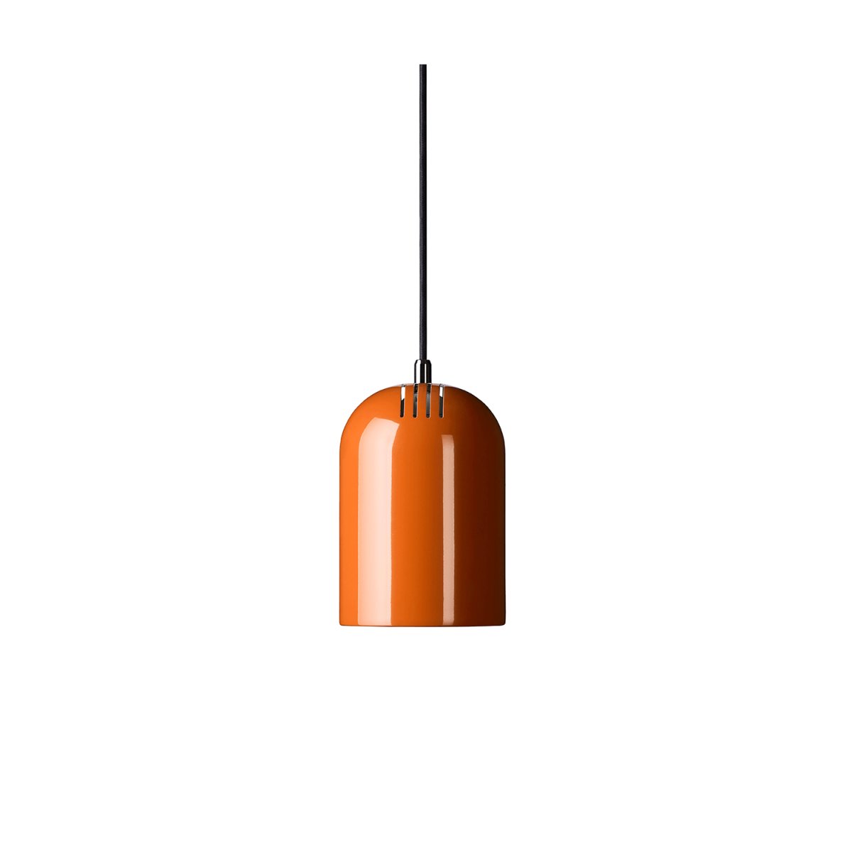 Lennon Ø12 Dunkelorange fensterlampe Von CO Bankeryd - Die Lampe kann einzeln &uuml;ber einer Werkbank in der K&uuml;che, in einem Fenster oder in einer Gruppe &uuml;ber dem Esstisch aufgeh&auml;ngt werden.