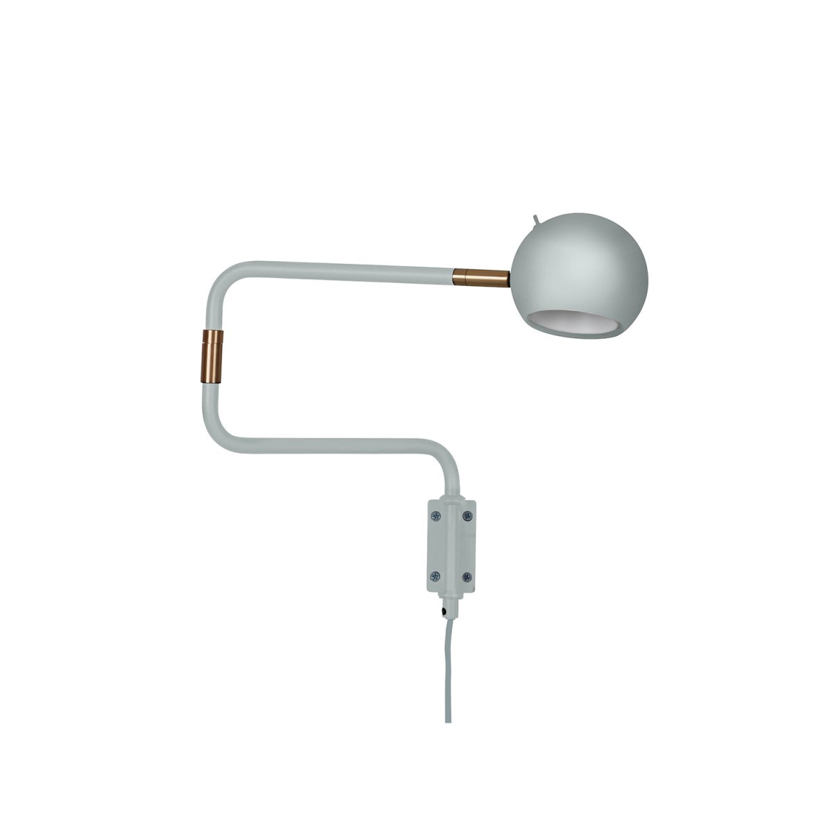 Yes! 62cm Grau wandlampe Von CO Bankeryd - Die Wandleuchte 62 ist mit ihrem modernen Ausdruck eine perfekte Leselampe f&uuml;r das Schlafzimmer.