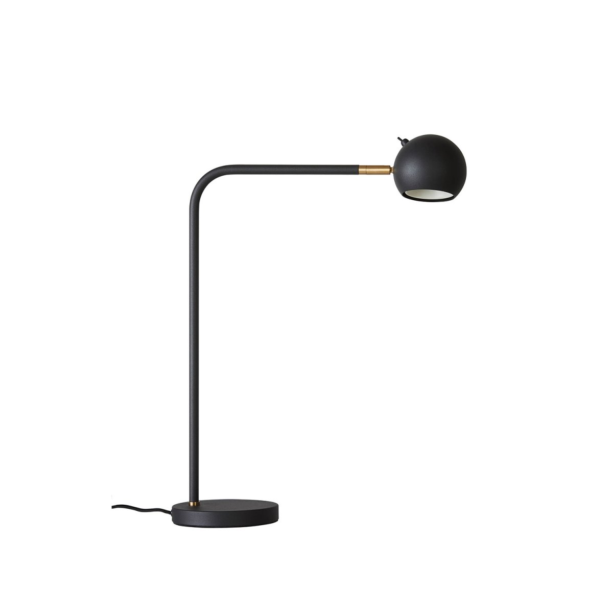 Yes! 54cm Anthrazit schreibtischlampe Von CO Bankeryd - Die Tischlampe ist für die Platzierung neben dem Sofa oder einem Lieblingssessel konzipiert.