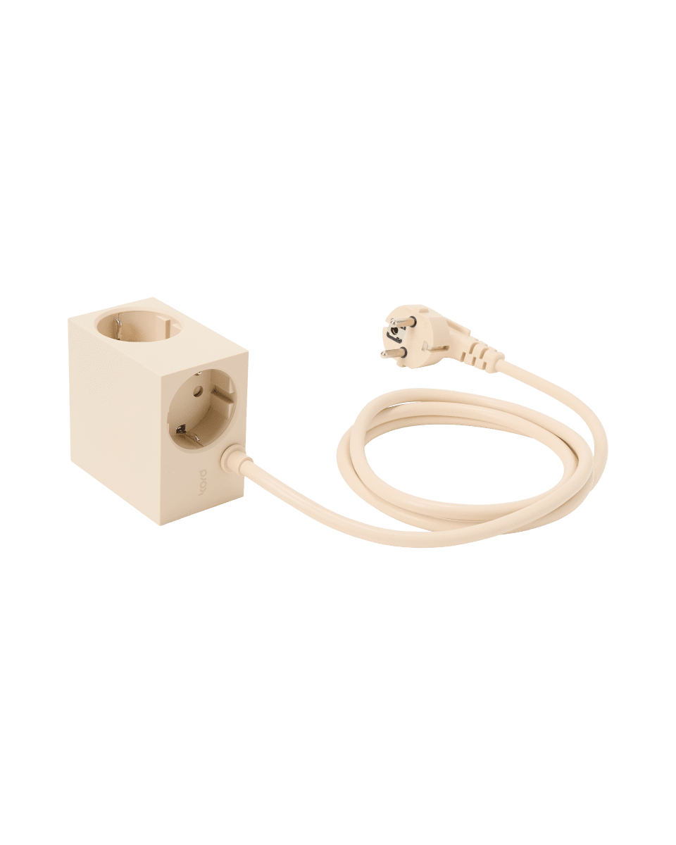 Cuboid Perlmutt-Elfenbein Von Kord - In einer Zeit, in der Technologie und Elektrizit&auml;t ein selbstverst&auml;ndlicher Teil des Alltags sind, verdienen selbst die funktionalsten Objekte ein sch&ouml;nes und durchdachtes Design.