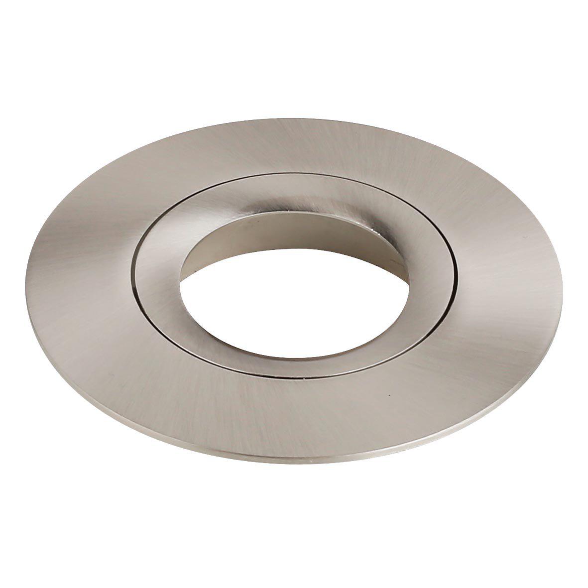 D-007 Dekorring Gebürsteter Satin Von Designlight - Austauschbare Frontblende f&uuml;r Downlights der Serie D-007 von Designlight.