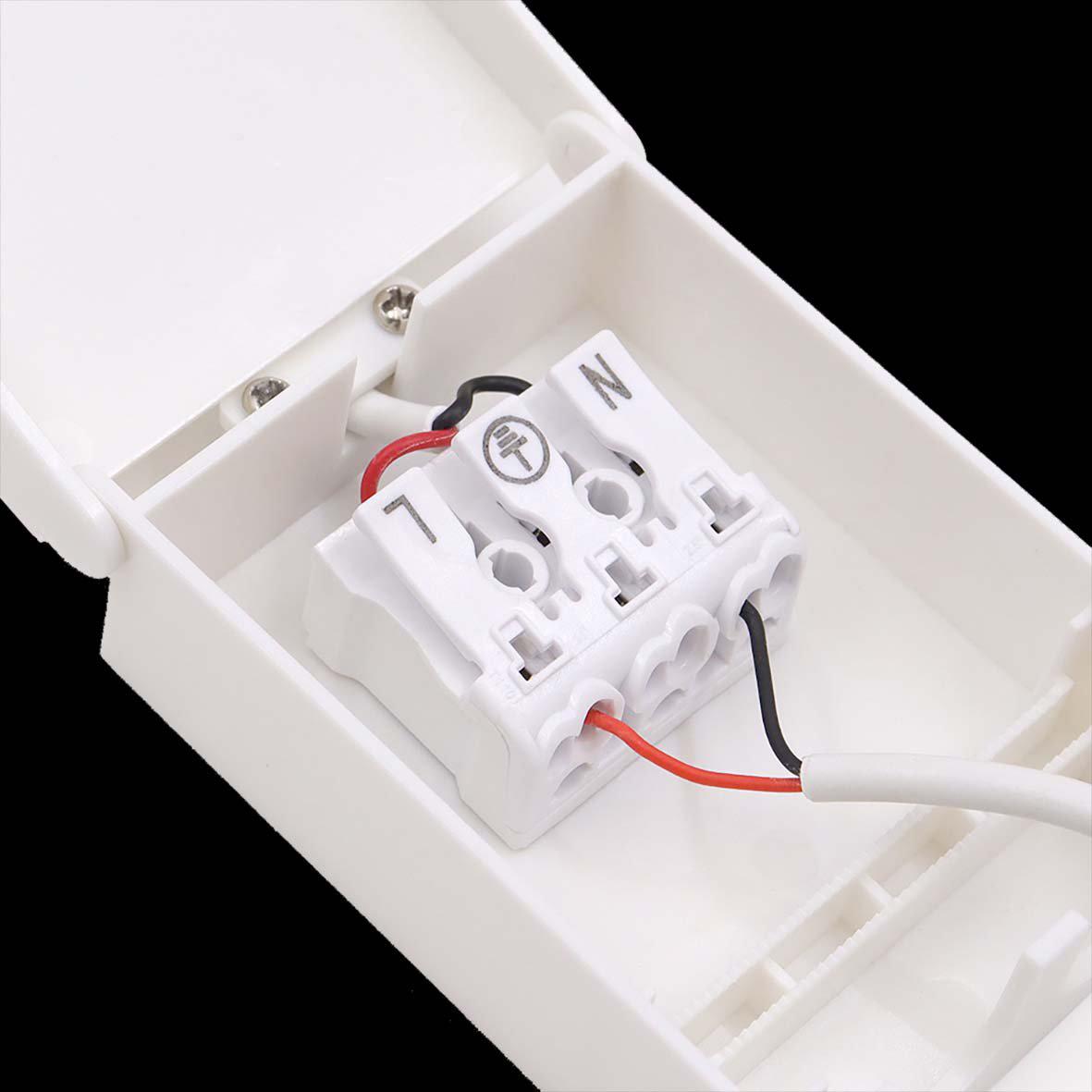 City Downlight 12/14/16W Weiß Von Designlight - Die Leistungseinstellung erfolgt &uuml;ber die Sekund&auml;rseite des Treibers, die Farbtemperatur wird &uuml;ber einen Regler am Kabel zwischen Treiber und Leuchte eingestellt.