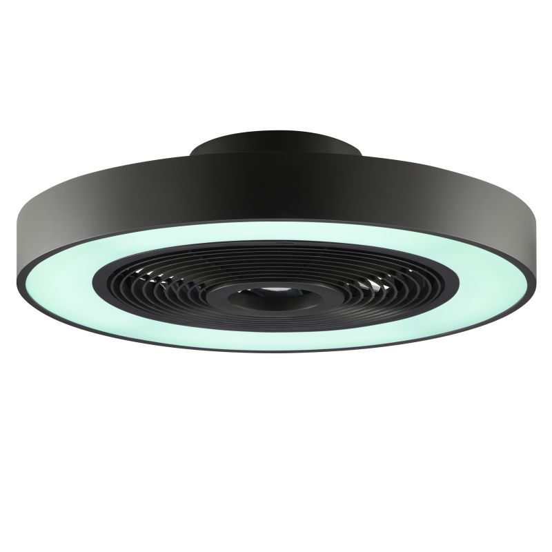 Catania Ø48 Schwarz Von Brilliant - Im Sommer sorgt er f&uuml;r eine k&uuml;hlende Brise, w&auml;hrend die Umkehrfunktion im Winter die warme Luft gleichm&auml;&szlig;ig im Raum verteilt und so f&uuml;r mehr Komfort und Energieeffizienz sorgt.