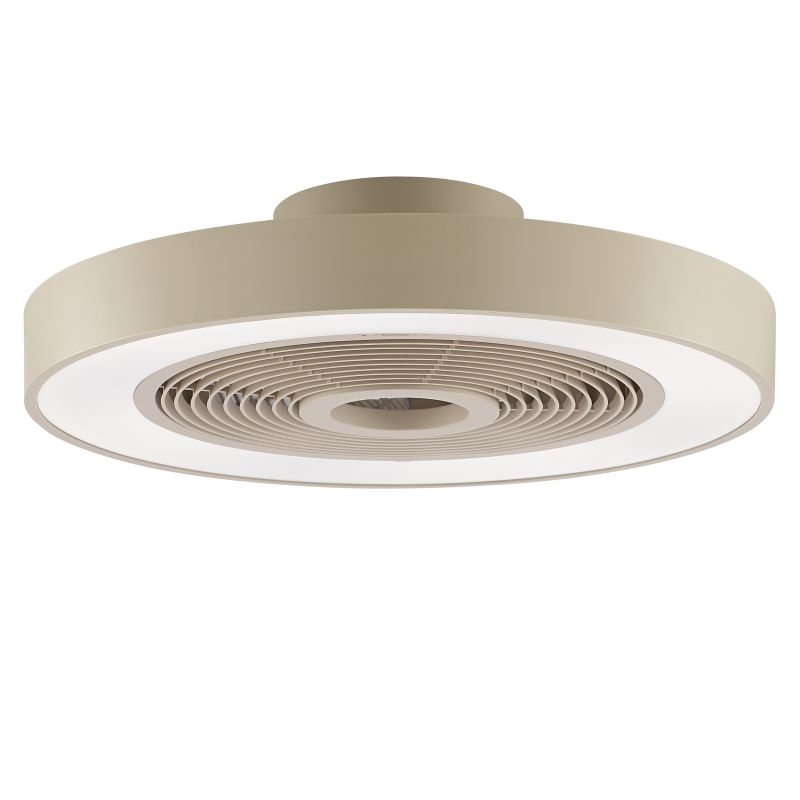 Catania Ø48 Beige Von Brilliant - Im Sommer erzeugt er eine k&uuml;hlende Brise, w&auml;hrend die Umkehrfunktion im Winter die warme Luft gleichm&auml;&szlig;ig im Raum verteilt und so f&uuml;r mehr Komfort und Energieeffizienz sorgt.