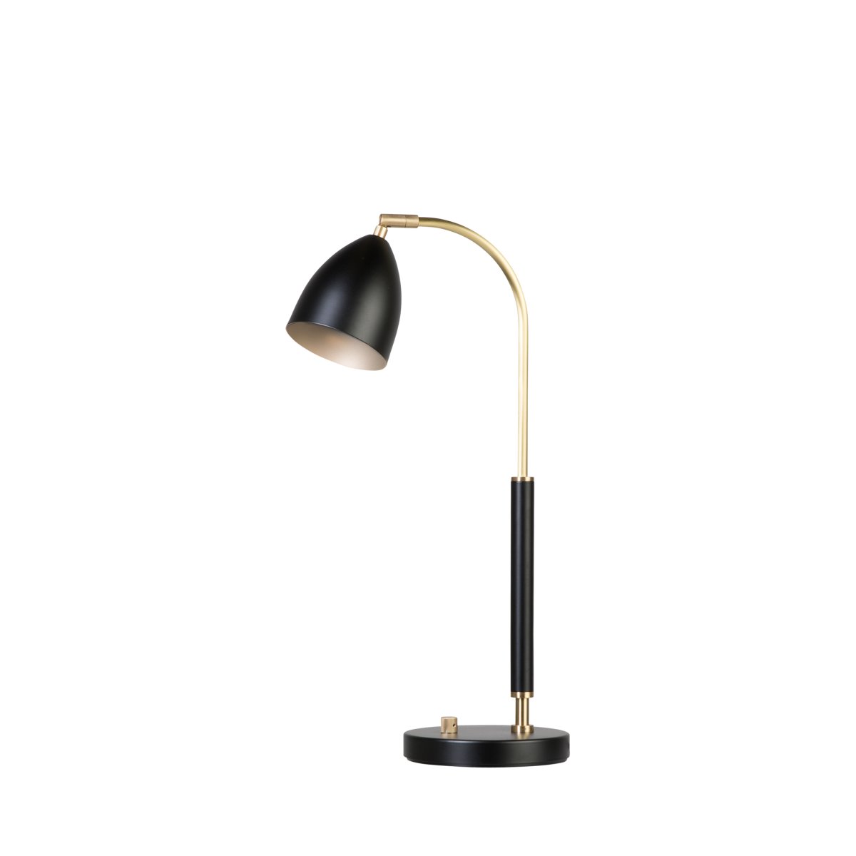 Deluxe 50cm Schwarz schreibtischlampe Von Belid - Die Leuchte spendet angenehmes Licht und verf&uuml;gt &uuml;ber eine verstellbare Spot- und Dimmfunktion, um die Helligkeit nach Bedarf anzupassen.