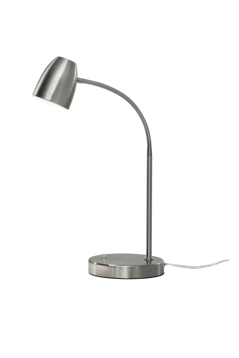 Zoombild von Sandnes 44cm Stahl schreibtischlampe Von Aneta Lighting - Das zeitlose Design ist leicht zu platzieren und verfügt über einen praktischen Flexarm, der die Lichtausrichtung erleichtert.