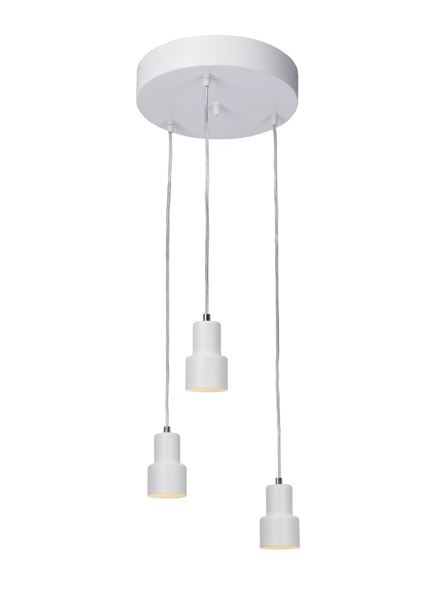 Deckenplatte Weiß Von Cottex - W&auml;hlen Sie aus, welche drei Lampen Sie zusammenbauen m&ouml;chten, verbinden Sie diese im Becher und h&auml;ngen Sie sie auf.