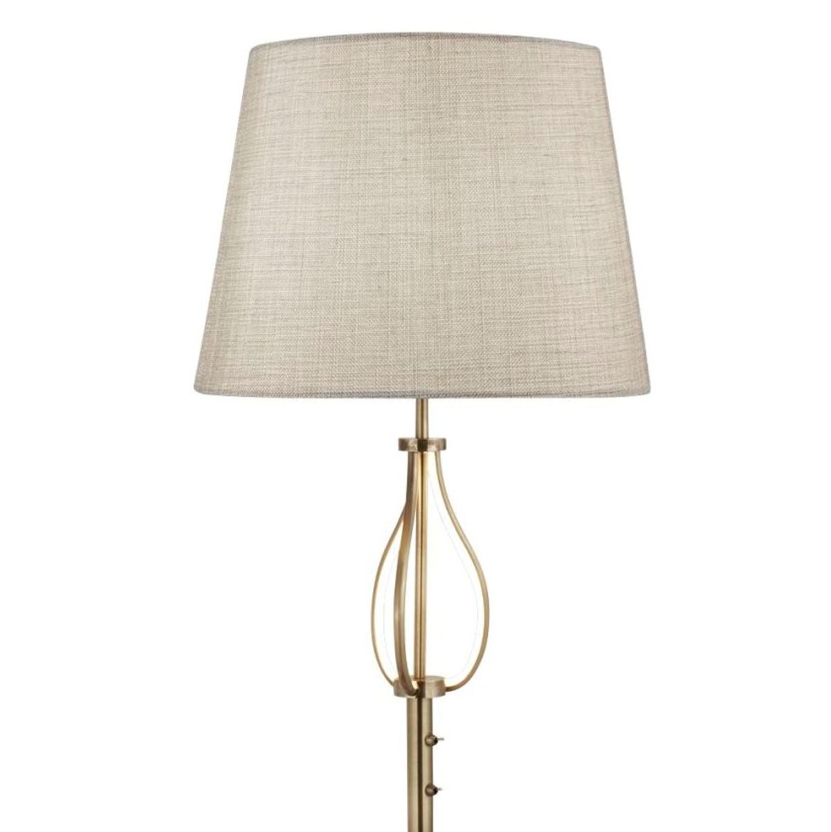 Vegas Antikes Messing stehlampe Von Searchlight - Das zeitlose Design passt perfekt sowohl in traditionelle als auch moderne Inneneinrichtungen und macht es zu einer schönen Ergänzung für das Wohnzimmer, das Schlafzimmer oder die Leseecke.