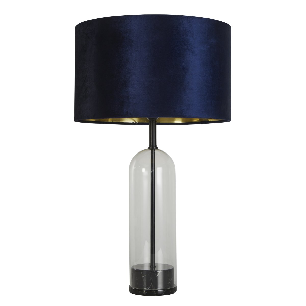 Oxford 44cm Blau tischlampe Von Searchlight - Es eignet sich perfekt als Innenbeleuchtung und verleiht Ihrem Zuhause eine elegante und funktionale Note.