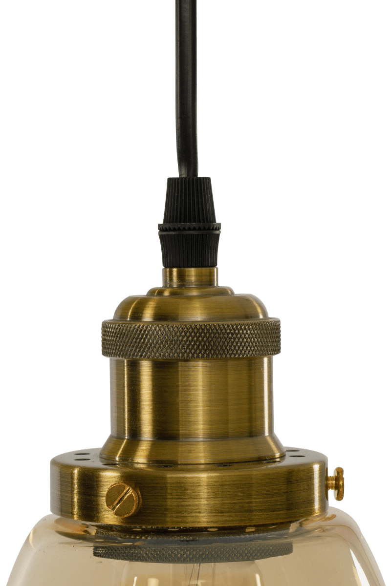 Niki Ø14 Bernstein fensterlampe Von Aneta Lighting - Niki ist eine schlichte und elegante Fensterh&auml;ngelampe, die mit ihren antiken Messingdetails jedem Raum eine heimelige Atmosph&auml;re verleiht.