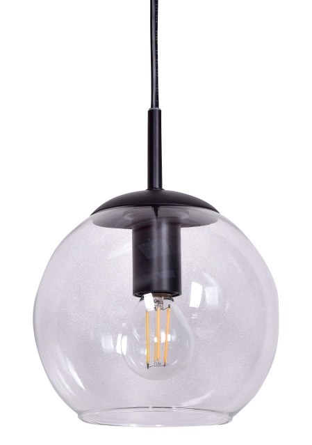 Globi Ø15 Schwarz/transparent fensterlampe Von Nordic Lighting - Die Globi-Fensterleuchte ist eine stilvolle und moderne Lampe, die jedem Raum eine warme und gem&uuml;tliche Atmosph&auml;re verleiht.