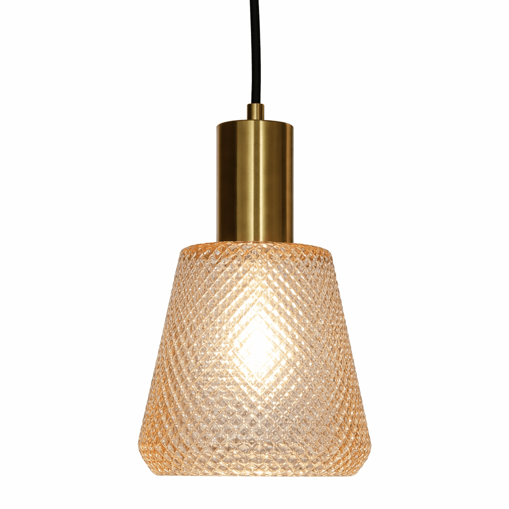 Daimon Ø15 Bernstein fensterlampe Von Lampan - Sie eignet sich perfekt f&uuml;rs Fenster und schafft eine einladende Atmosph&auml;re mit Stil und Charakter.