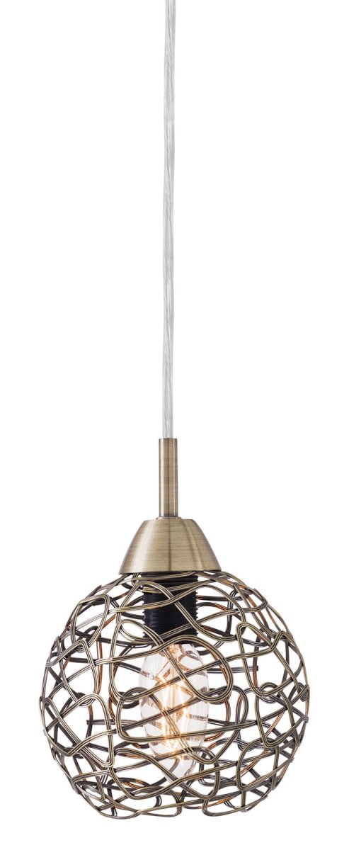 Excel Ø13 Antikes Messing fensterlampe Von Cottex - Der offene Metallschirm verleiht ein modernes und elegantes Flair und ist ein Blickfang in jedem Fenster.