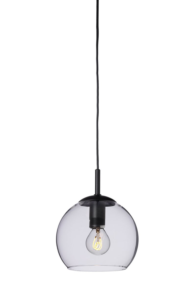 Capella Ø15 Schwarz fensterlampe Von Cottex - Die Kombination aus klarem Glas und schwarzen Details schafft ein zeitloses Design.
