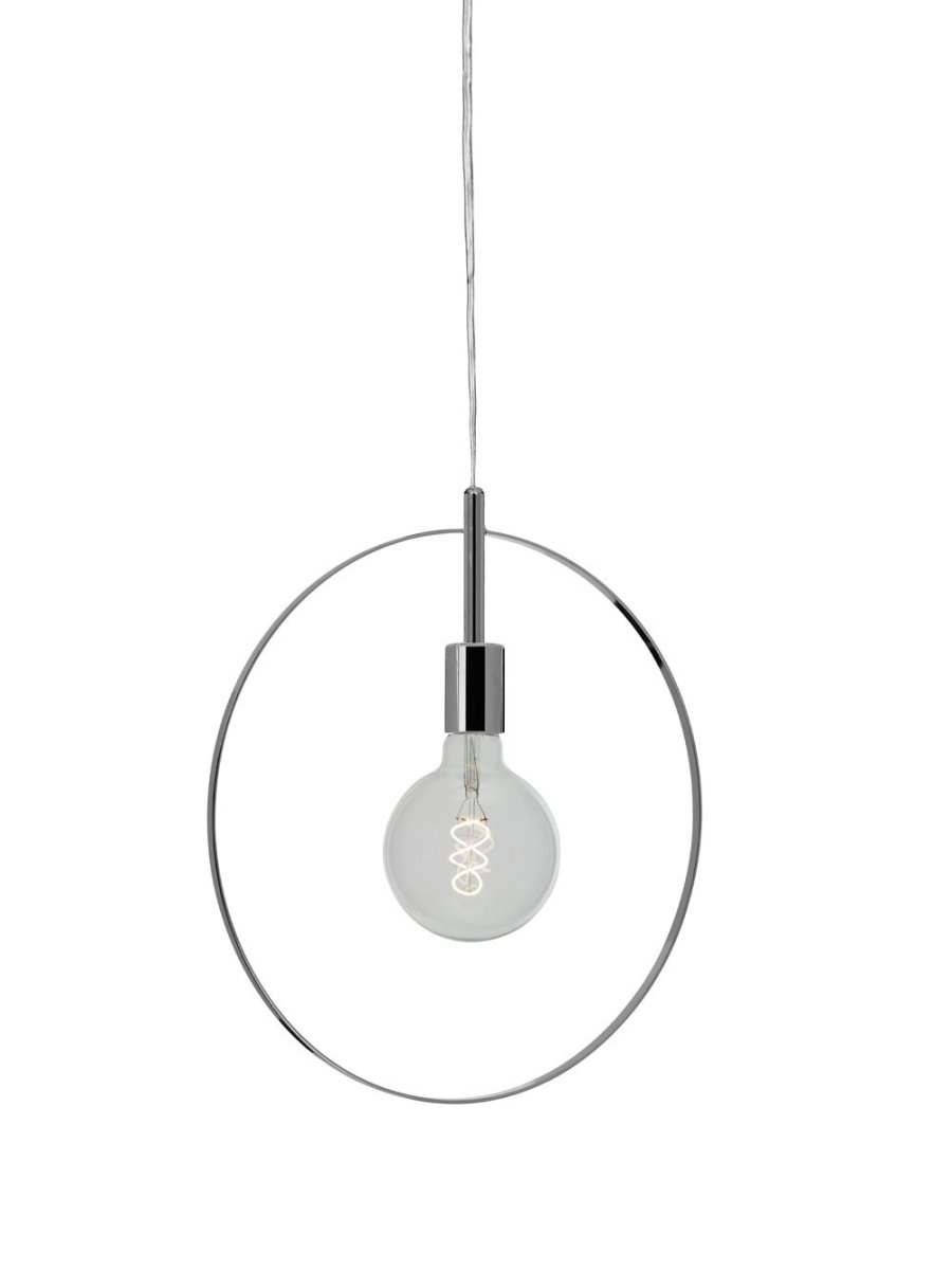 Spartan ringo Ø40 Chrom fensterlampe Von Cottex - Das runde Design vermittelt ein luftiges und elegantes Gef&uuml;hl und hebt gleichzeitig die Lichtquelle hervor.
