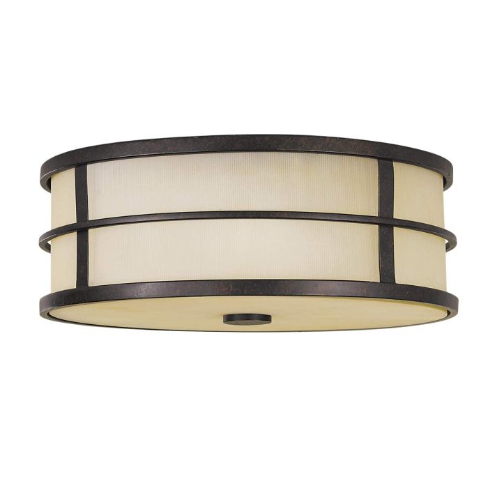Fusion Ø34 Bronze deckenleuchte Von Elstead Lighting - 