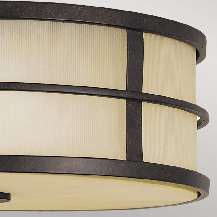 Fusion Ø34 Bronze deckenleuchte Von Elstead Lighting - 