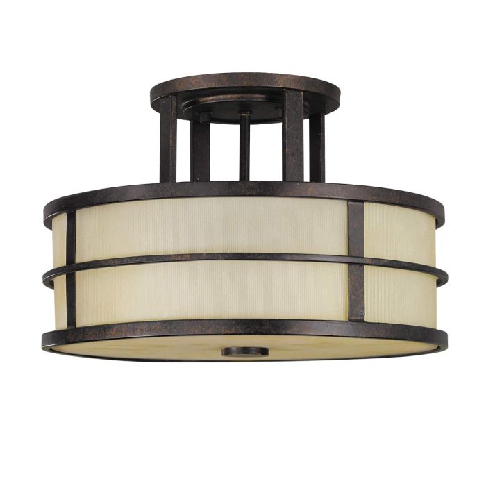 Fusion Ø34 Bronze deckenleuchte Von Elstead Lighting - 