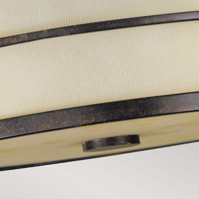 Fusion Ø34 Bronze deckenleuchte Von Elstead Lighting - 