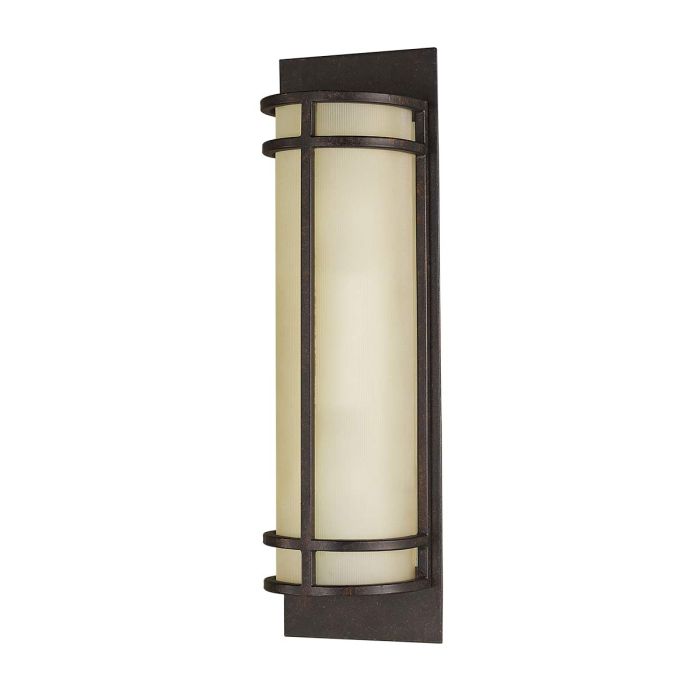 Fusion 43cm Bronze wandlampe Von Elstead Lighting - 