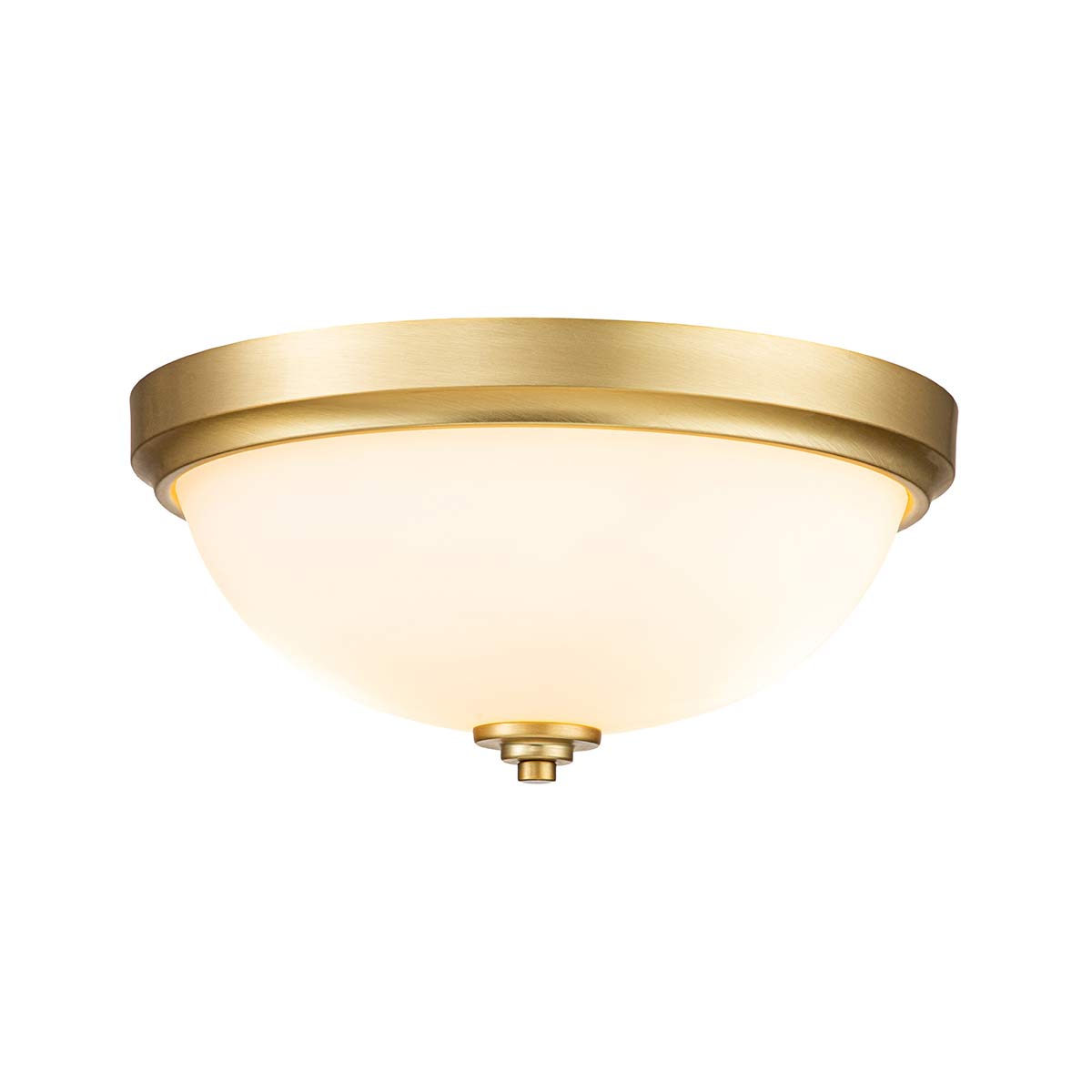 Malibu Ø34 Gebürstetes Messing badezimmerlampe Von Elstead Lighting - Die Malibu Deckenleuchte aus gebürstetem Messing ist eine elegante und vielseitige Deckenleuchte, die sowohl in klassische als auch in moderne Inneneinrichtungen passt.