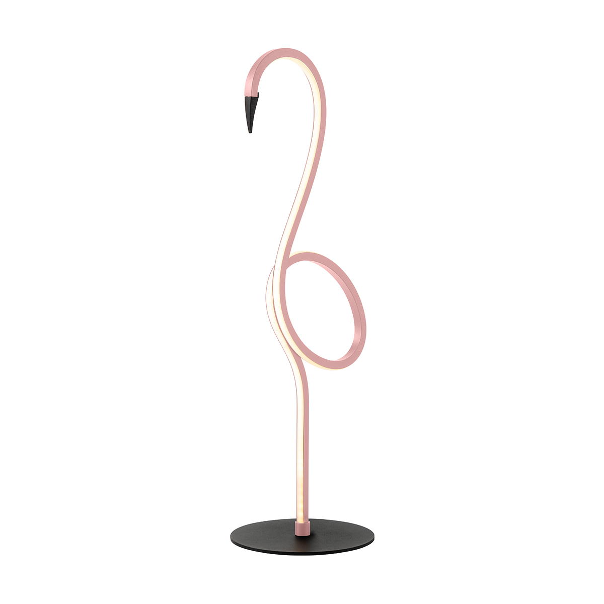 Flamingo 50cm Rosa tischlampe Von Elstead Lighting - Flamingo &auml;r en konstn&auml;rlig och elegant bordslampa som kombinerar modern design med skulptural estetik.
