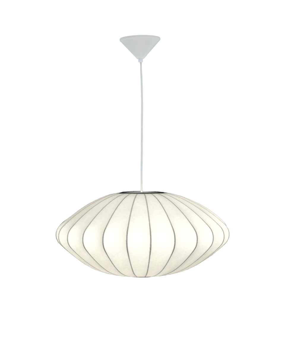 Josefine Ø50 Weiß hängelampe Von Aneta Lighting - Die Pendelleuchte Josefine ist eine elegante Leuchte mit einer weichen, harmonischen Form, die jedem Raum eine angenehme Atmosph&auml;re verleiht.