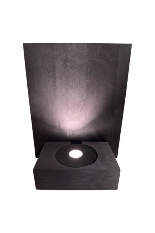 Wallight LED 28cm Schwarz Von Frilight - Wenn Sie eine andere oder Ihre eigene LED-Lampe verwenden möchten, benötigen Sie eine flache G4-LED-Lampe mit maximal 5 W und 12 V.