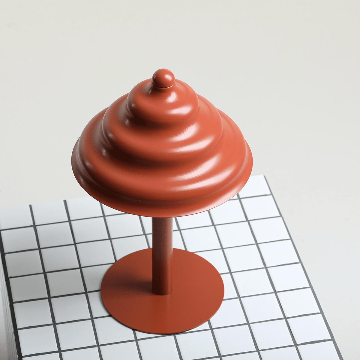 Wave 36cm Orange tischlampe Von Artera - Wave ist eine moderne Tischlampe im Retro-Design, die sie zu einer vielseitigen Beleuchtungsvorrichtung macht, die in jedes Zuhause passt.