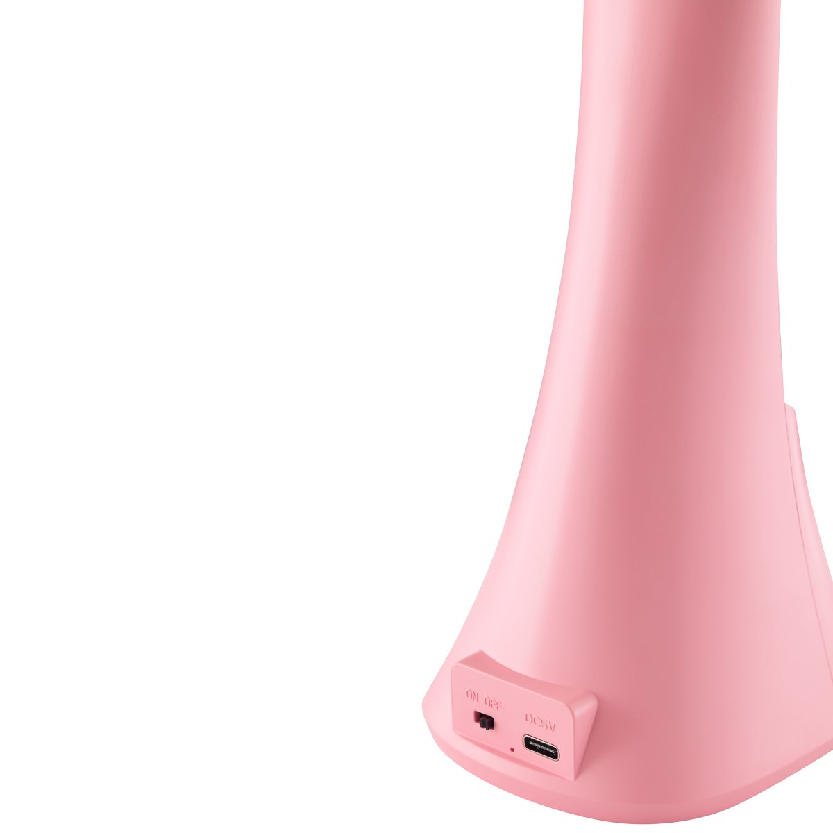 Idana 37cm Rosa kinderlampe Von Brilliant - Zus&auml;tzlich verf&uuml;gt die Leuchte &uuml;ber eine praktische, im Sockel integrierte USB-C-Buchse, &uuml;ber die Sie externe Ger&auml;te wie Handy oder Tablet direkt &uuml;ber die Leuchte laden k&ouml;nnen &ndash; perfekt f&uuml;r einen aufger&auml;umten Schreibtisch.