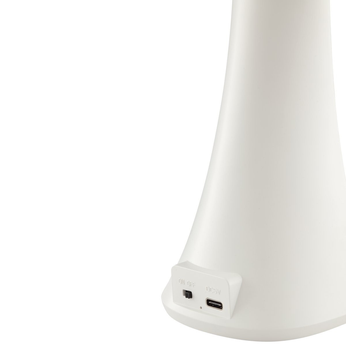 Idana 37cm Weiß kinderlampe Von Brilliant - Zus&auml;tzlich verf&uuml;gt die Leuchte &uuml;ber eine praktische USB-C-Buchse im Leuchtenfu&szlig;, &uuml;ber die Sie externe Ger&auml;te wie Handy oder Tablet direkt an der Leuchte aufladen k&ouml;nnen &ndash; perfekt f&uuml;r einen aufger&auml;umten Schreibtisch.