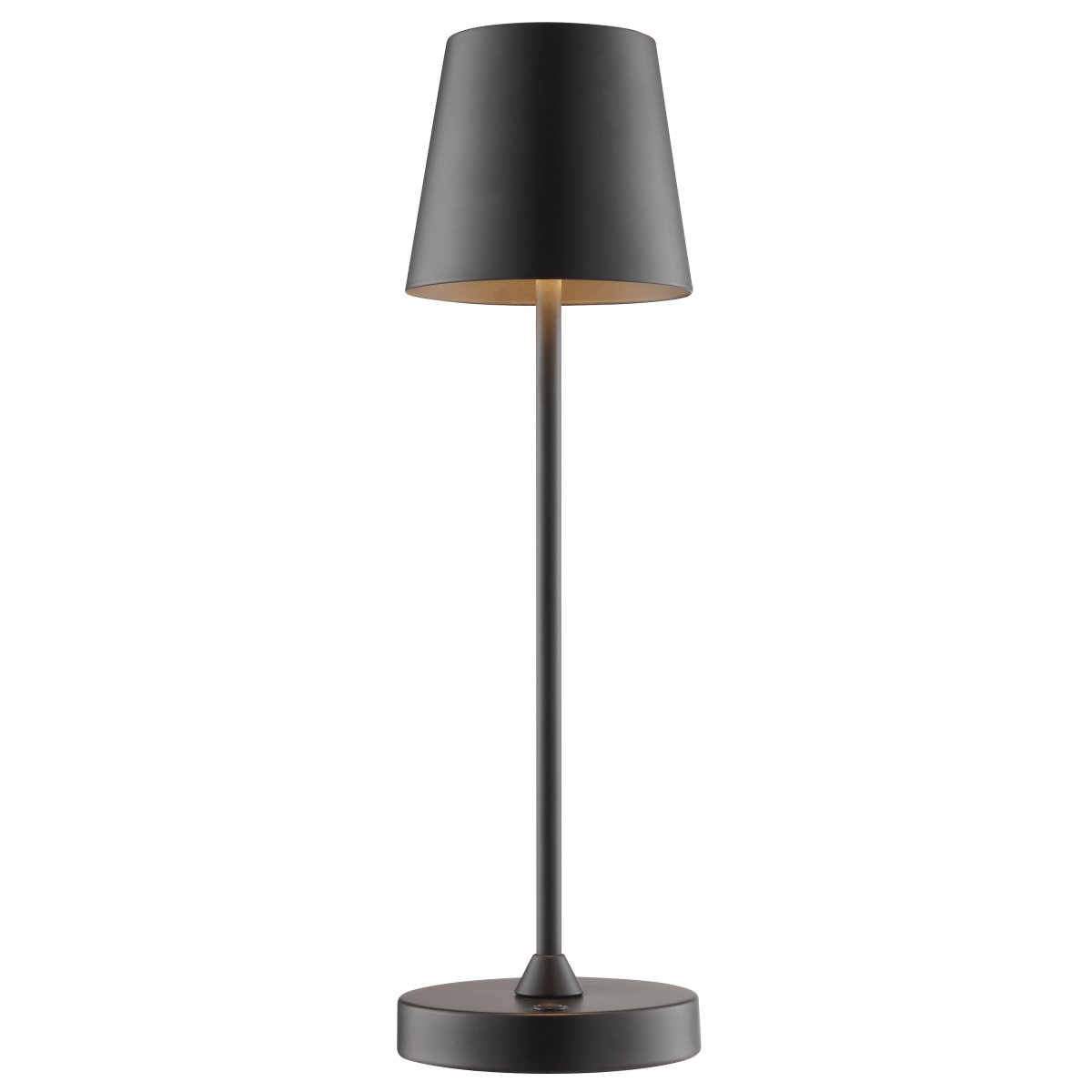 Elora 37cm Schwarz tragbare Von Brilliant - Sie ist außerdem IP44-zertifiziert, spritzwassergeschützt und somit für den Außenbereich geeignet – für eine lange Lebensdauer sollte sie jedoch im Innenbereich aufbewahrt und aufgeladen werden.