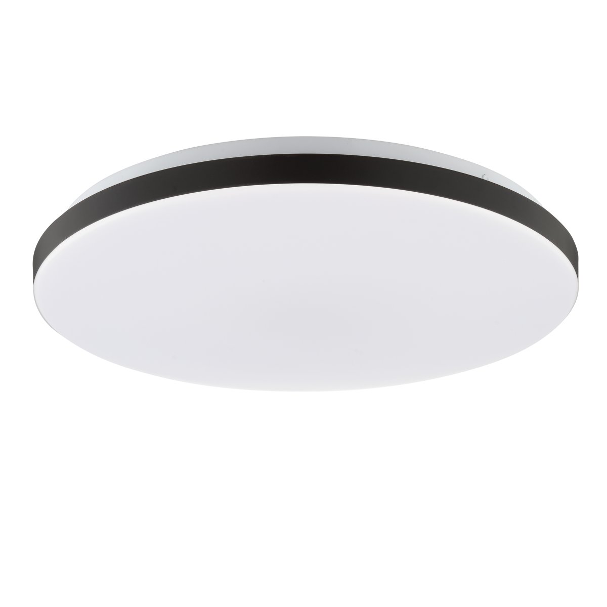 Livio Ø38 Schwarz deckenleuchte Von Brilliant - Mit einer Helligkeit von 2500 Lumen und einem warmweißen Licht von 3000 K spendet die Leuchte ein kraftvolles und angenehmes Licht – perfekt für Räume, in denen klare Sicht wichtig ist – ohne Kompromisse bei der Atmosphäre einzugehen.