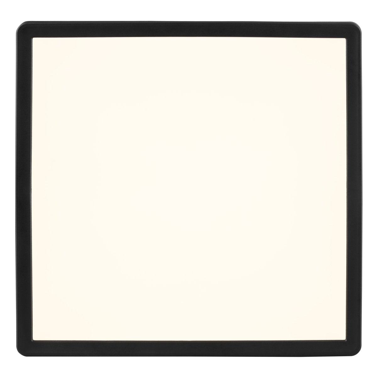 Avola 30cm Schwarz deckenleuchte Von Brilliant - Mit einem kaltweißen Licht von 4000 K und einer Helligkeit von 2400 Lumen bietet die Leuchte klares und funktionales Licht – perfekt für Räume, in denen gute Sicht wichtig ist.