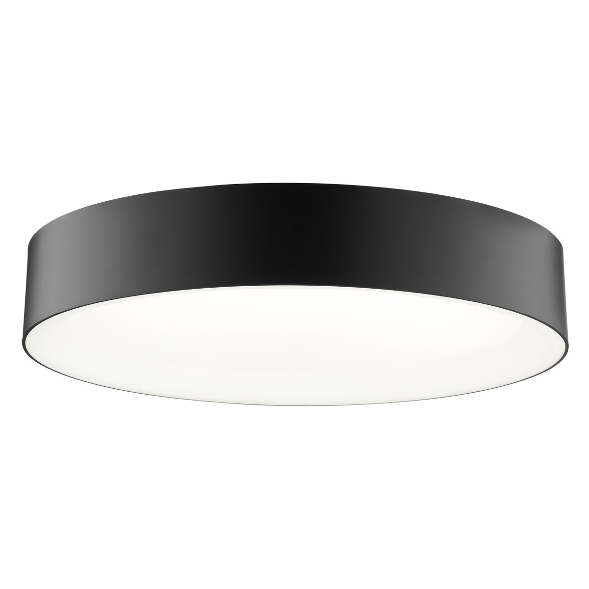 Larios Ø40 Schwarz deckenleuchte Von Brilliant - Gefertigt aus Metall und Kunststoff mit schwarzem Rahmen, schafft sie eine warme und einladende Atmosph&auml;re.
