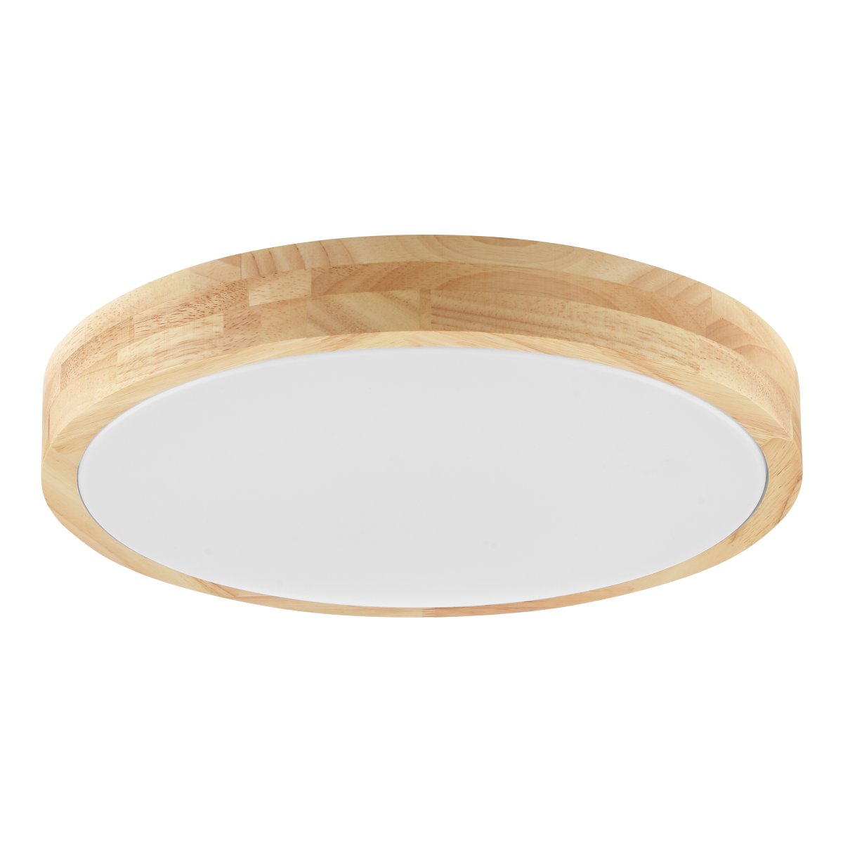 Moreen Ø34 Holz deckenleuchte Von Brilliant - Sie ist &uuml;ber einen externen Wanddimmer (nicht im Lieferumfang enthalten) dimmbar, sodass Sie die Farbtemperatur je nach Bedarf und Stimmung von warmwei&szlig; (2700 K) bis kaltwei&szlig; (6500 K) einstellen k&ouml;nnen.