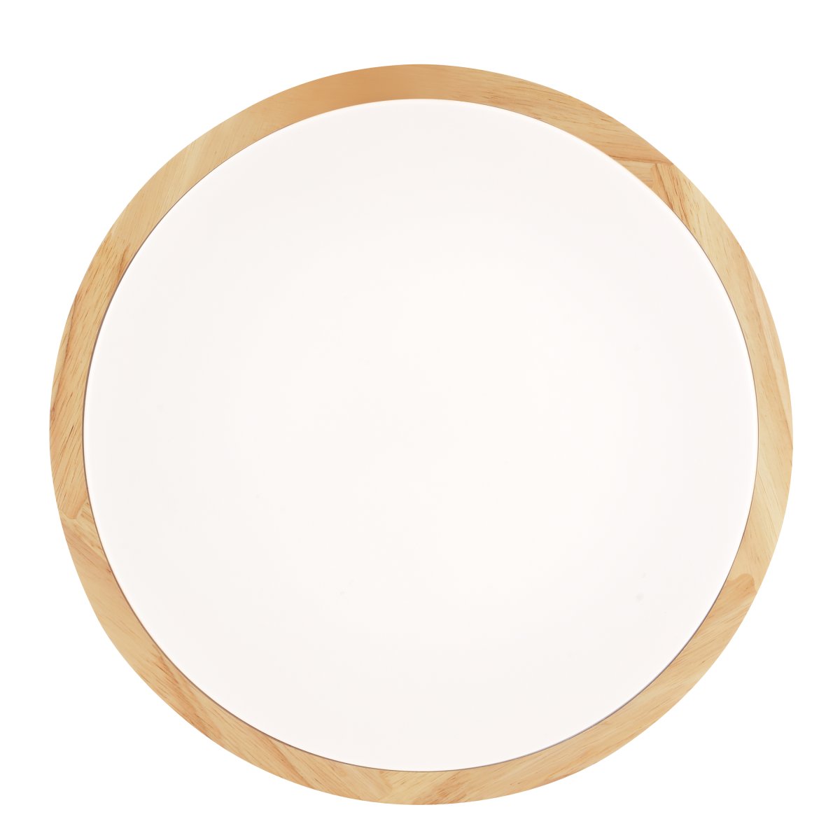 Moreen Ø34 Holz deckenleuchte Von Brilliant - Sie ist &uuml;ber einen externen Wanddimmer (nicht im Lieferumfang enthalten) dimmbar, sodass Sie die Farbtemperatur je nach Bedarf und Stimmung von warmwei&szlig; (2700 K) bis kaltwei&szlig; (6500 K) einstellen k&ouml;nnen.