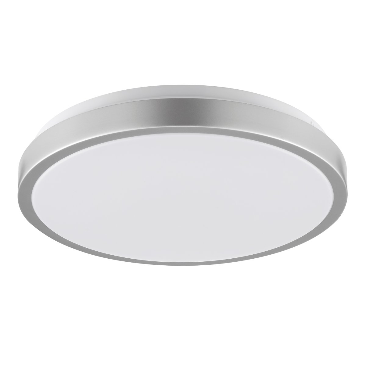 Livius Ø33 Nickel deckenleuchte Von Brilliant - Livius ist eine ausgezeichnete Wahl für alle, die Funktionalität, Qualität und zeitloses Design in ein und derselben Leuchte suchen.