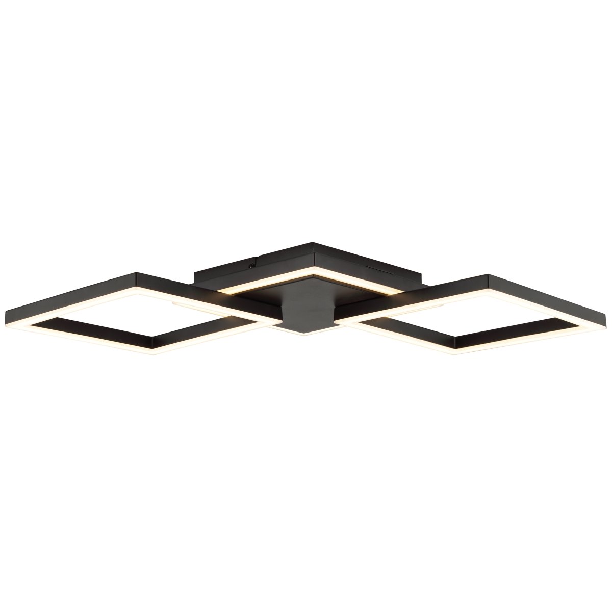 Jorvic 62cm Schwarz deckenleuchte Von Brilliant - Das Design ist modern, luftig und zugleich markant, was die Leuchte zum perfekten Blickfang in minimalistisch oder modern eingerichteten Räumen macht.